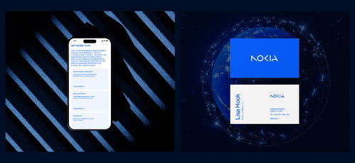 nokia公司网站ui设计