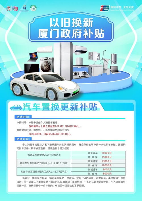 重磅 厦门汽车 家电 家居产品以旧换新补贴,谁能补 补多少 怎么补 细则来了